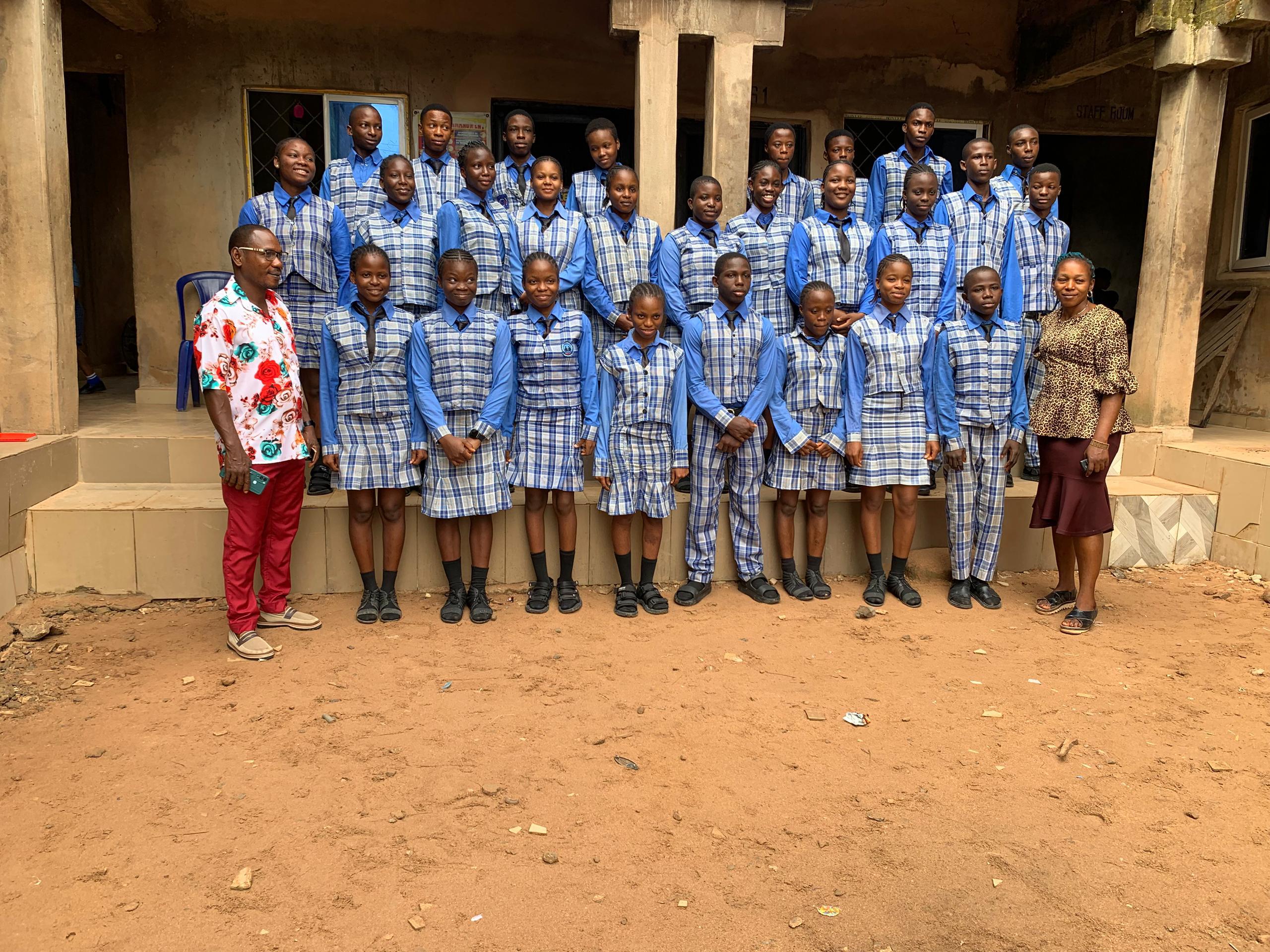 JSS 3 Graduation Class Photo (2025)